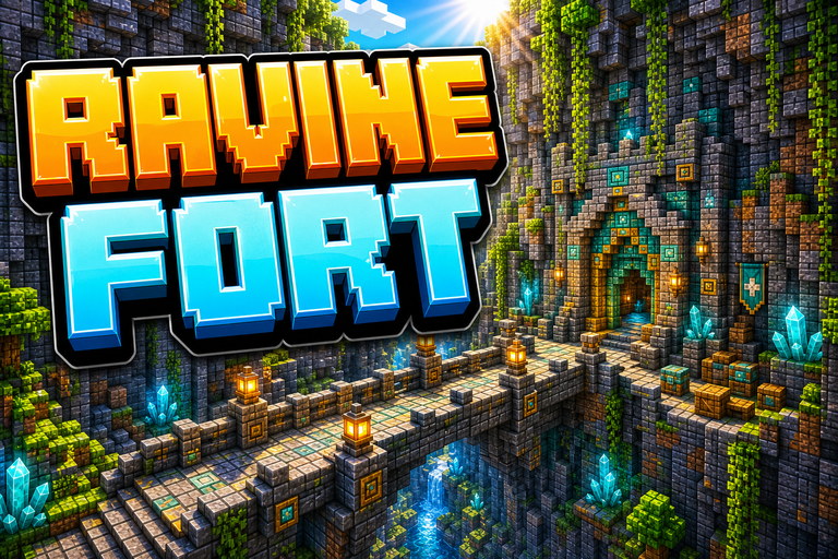 Stronghold in Ravine preview for Minecraft Bedrock