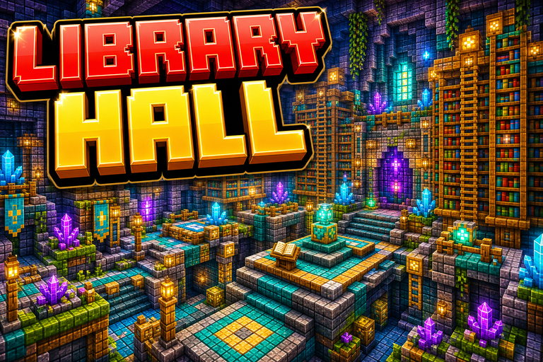 Stronghold Library in Trial Chamber (Java) preview for Minecraft Bedrock
