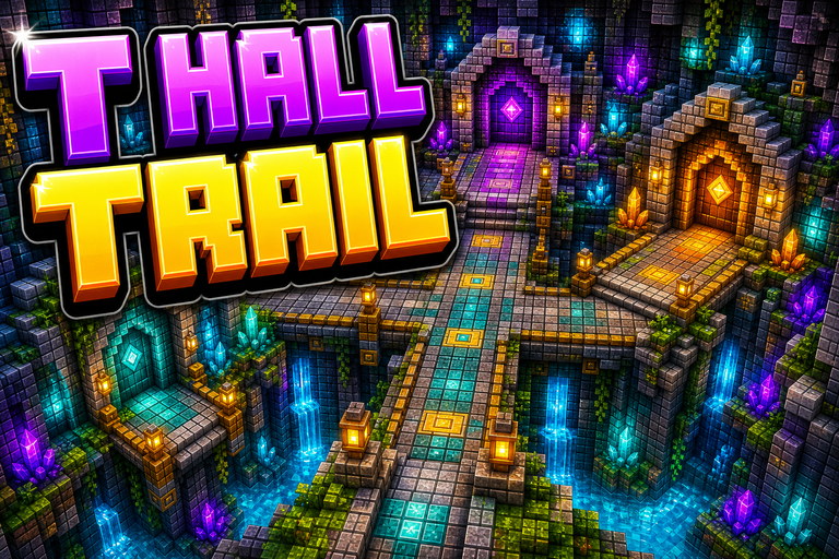 T-Shape Trial Chamber Trail (Java) preview for Minecraft Bedrock