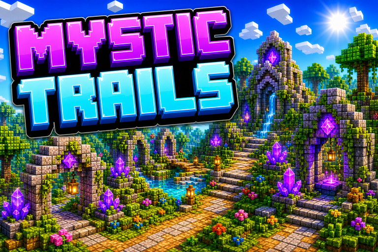 Time for Witch Trails preview for Minecraft Bedrock