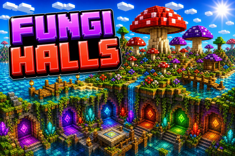 Venomous Mushroom Island Trial Chambers (Java & Bedrock) preview for Minecraft Bedrock