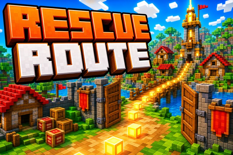 Villagers to the Rescue Again preview for Minecraft Bedrock