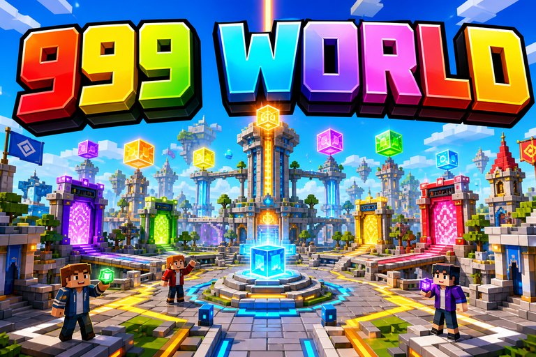 999Wrld Network preview for Minecraft Bedrock