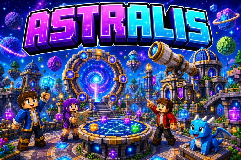 Astralis Network preview for Minecraft Bedrock