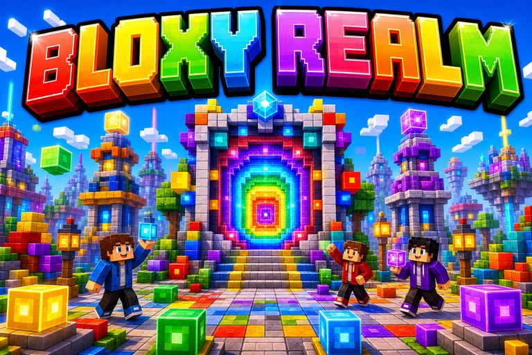 BloxySMP preview for Minecraft Bedrock