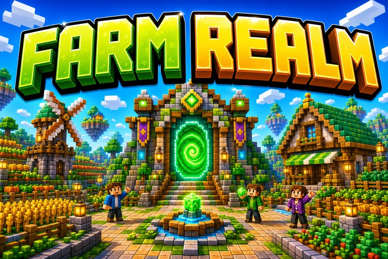 Farm-Craft preview for Minecraft Bedrock