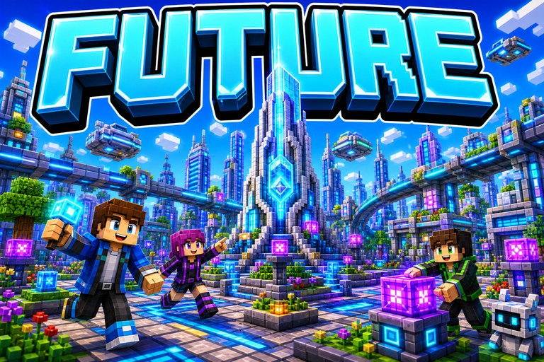 FuturyCraft preview for Minecraft Bedrock