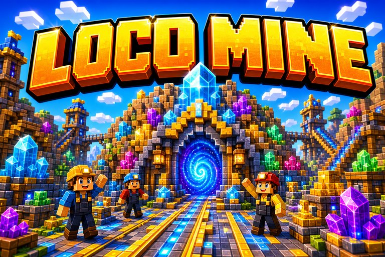 LOCOS MINE preview for Minecraft Bedrock