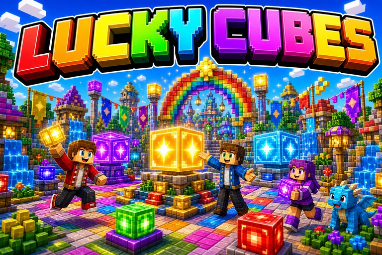 LUCKCUBEGAMES preview for Minecraft Bedrock