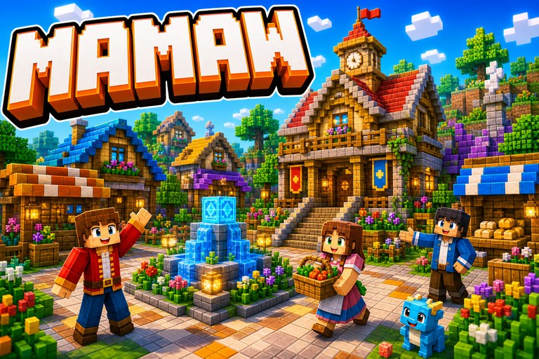MamawSMP preview for Minecraft Bedrock