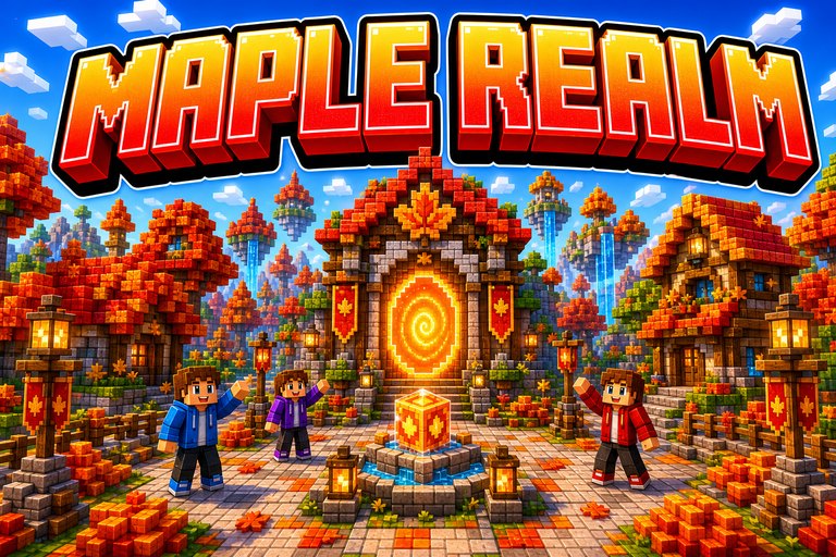 MapleSMP preview for Minecraft Bedrock