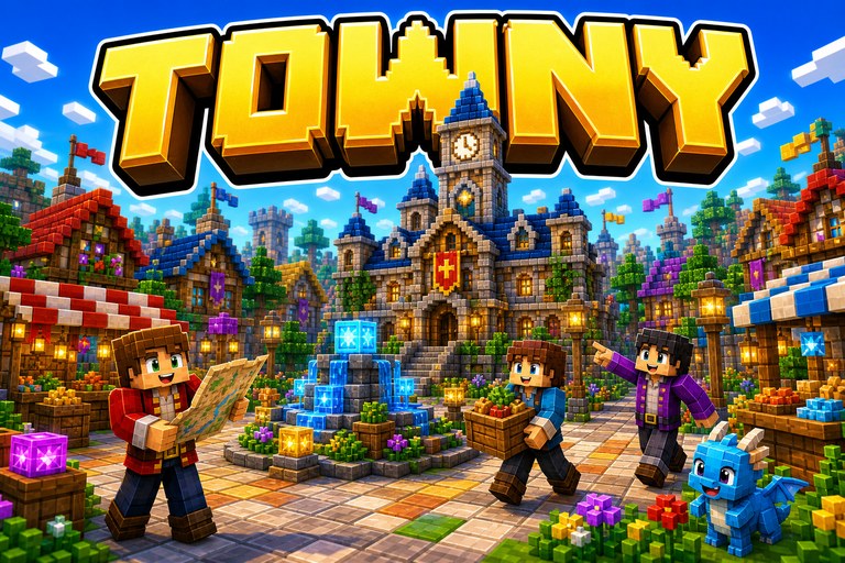 METUSMP ODTÜ TOWNY preview for Minecraft Bedrock