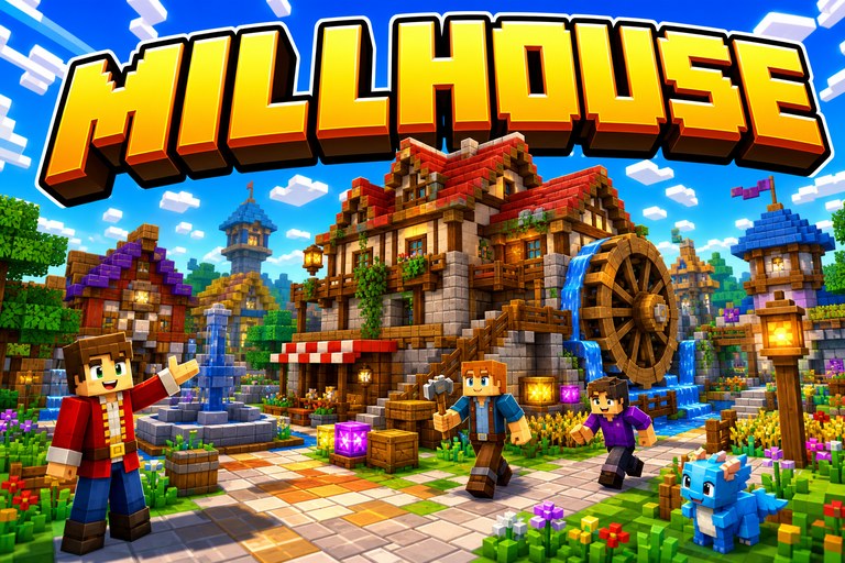 MillhouseSMP 2.0 preview for Minecraft Bedrock