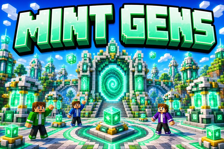 MintGens preview for Minecraft Bedrock