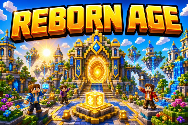 RebornAge preview for Minecraft Bedrock