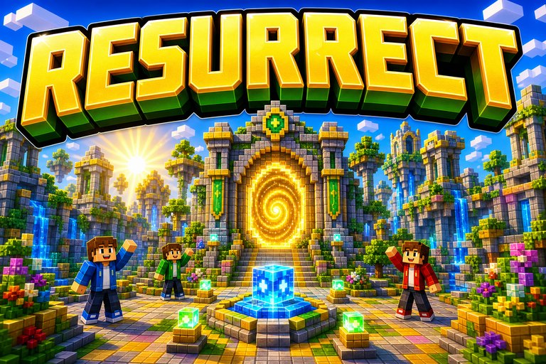 Ressurect SMP preview for Minecraft Bedrock