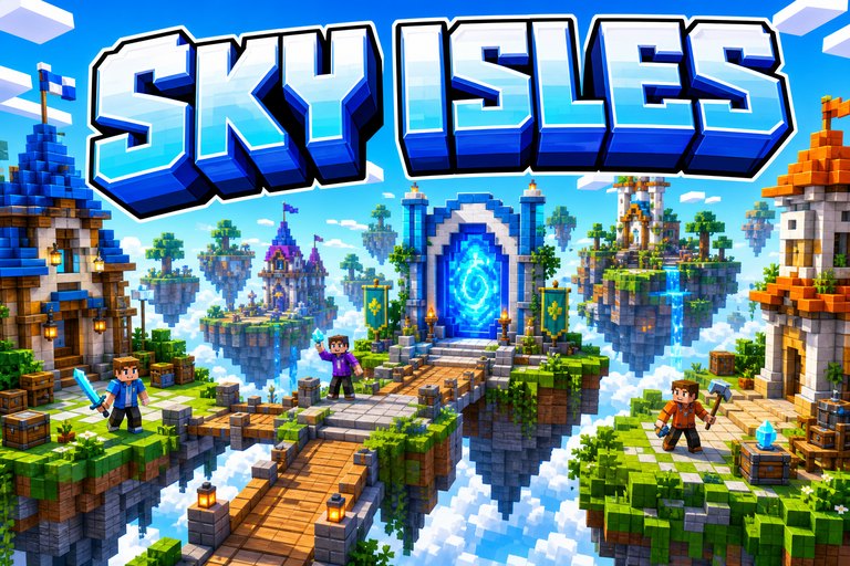 SkyblockMC Java Bed preview for Minecraft Bedrock