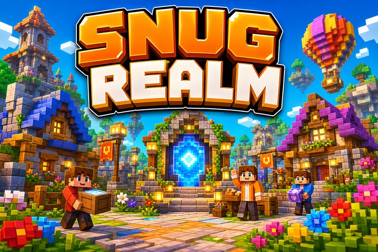 SnugSMP preview for Minecraft Bedrock