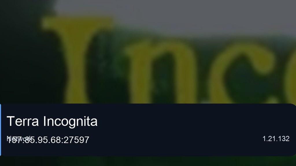 Terra Incognita preview for Minecraft Bedrock
