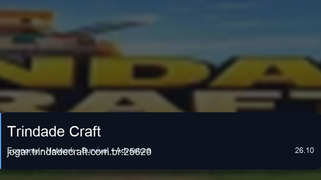 Trindade Craft preview for Minecraft Bedrock
