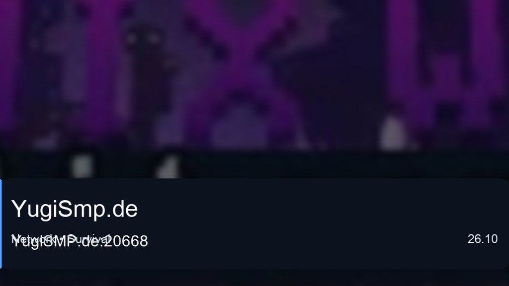 YugiSmp.de preview for Minecraft Bedrock