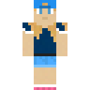 Girls Skin 1 preview for Minecraft Bedrock