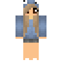 Girls Skin 106 preview for Minecraft Bedrock