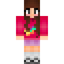 Girls Skin 115 preview for Minecraft Bedrock
