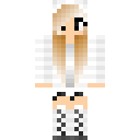 Girls Skin 124 preview for Minecraft Bedrock