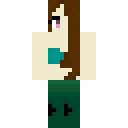 Girls Skin 136 preview for Minecraft Bedrock