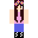 Girls Skin 142 preview for Minecraft Bedrock