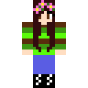 Girls Skin 143 preview for Minecraft Bedrock