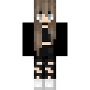 Girls Skin 148 preview for Minecraft Bedrock