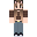Girls Skin 157 preview for Minecraft Bedrock