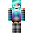 Girls Skin 164 preview for Minecraft Bedrock
