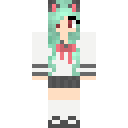 Girls Skin 5 preview for Minecraft Bedrock