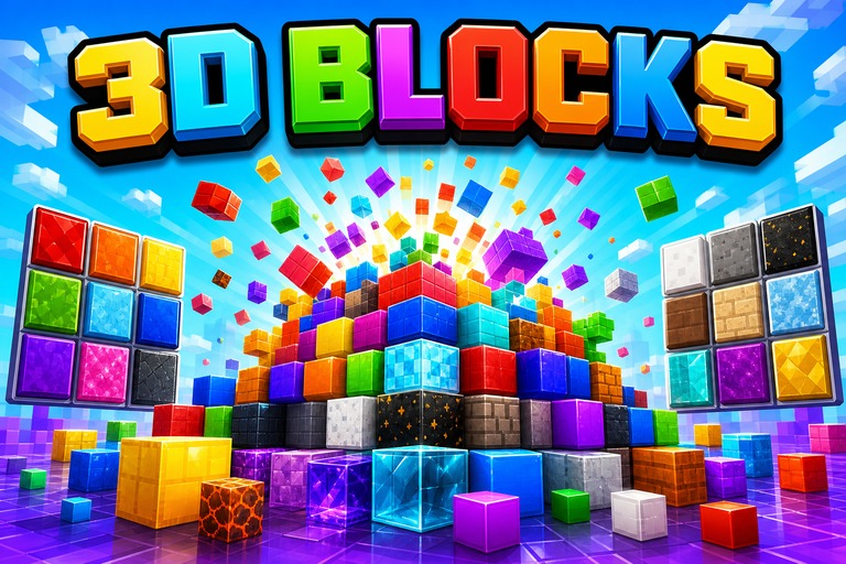 3D Mobs texture pack preview for Minecraft Bedrock