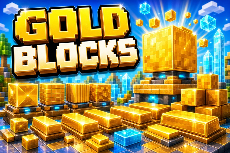 Better Gold Bedrock Edition Texture Pack preview for Minecraft Bedrock
