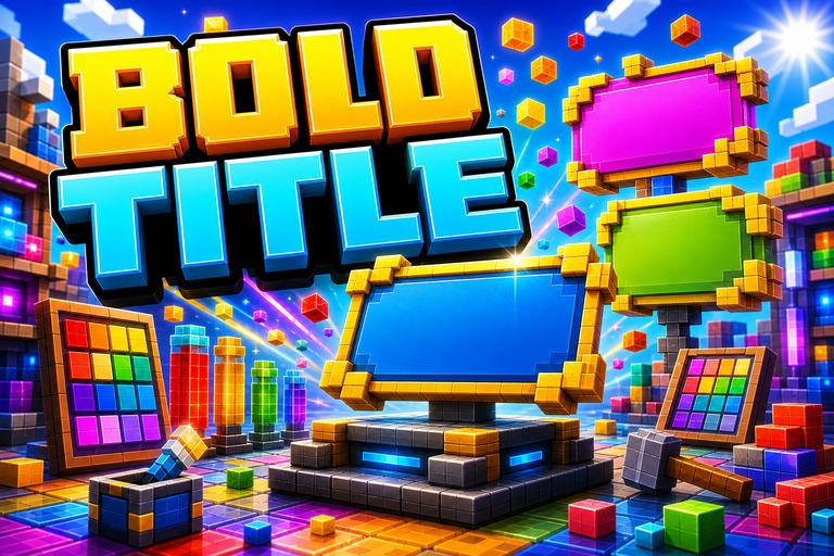 Bountifuljests Improved Title preview for Minecraft Bedrock