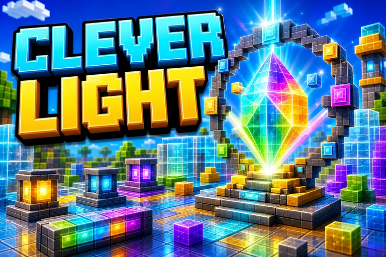 Clever Shader preview for Minecraft Bedrock