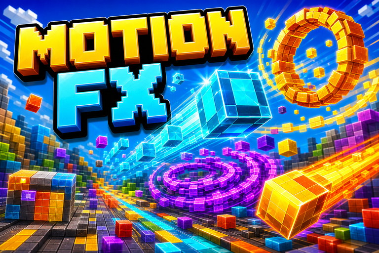 Dynamic Animations Texture Pack preview for Minecraft Bedrock