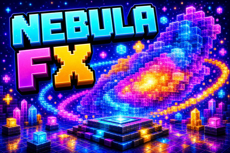 Dynamic Nebula Texture Pack preview for Minecraft Bedrock