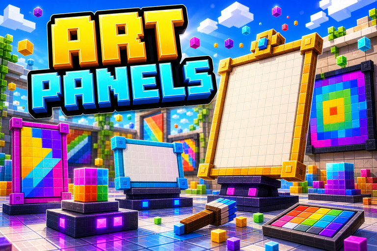 Face's Paintings v2.3 Texture Pack preview for Minecraft Bedrock