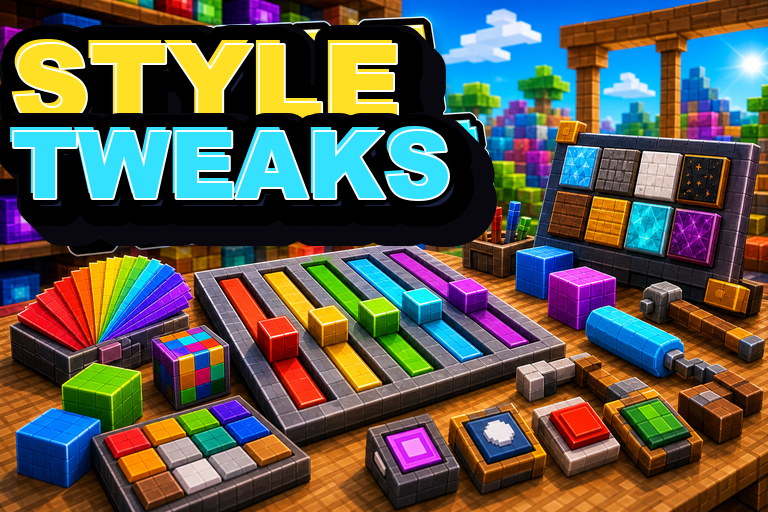 Face's Tweaks v1.2 Texture Pack preview for Minecraft Bedrock