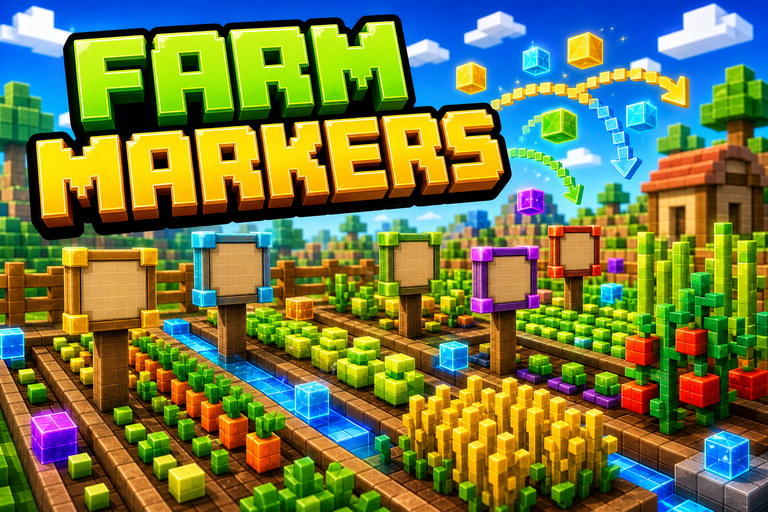 Farm Indicator Texture Pack preview for Minecraft Bedrock