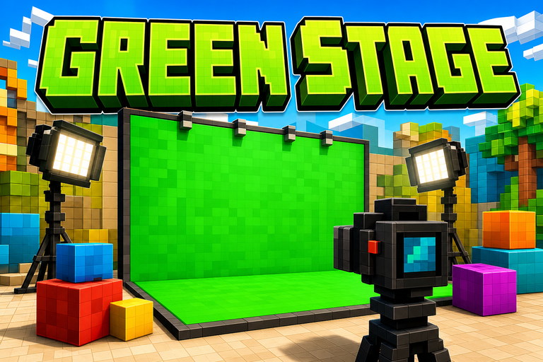 HZ's Green Screen Texture Pack preview for Minecraft Bedrock