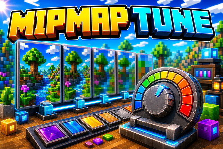 mipmapcfg - Mipmap Levels Config Addon preview for Minecraft Bedrock