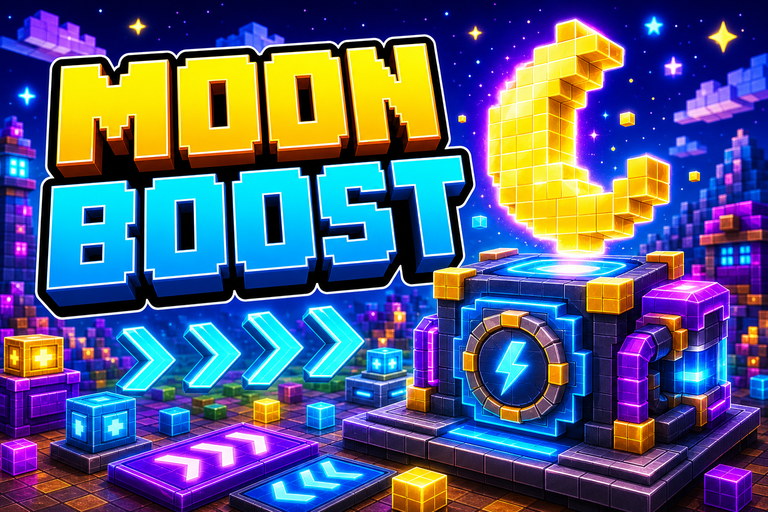 Moon Pack | FPS Booster Texture Pack preview for Minecraft Bedrock