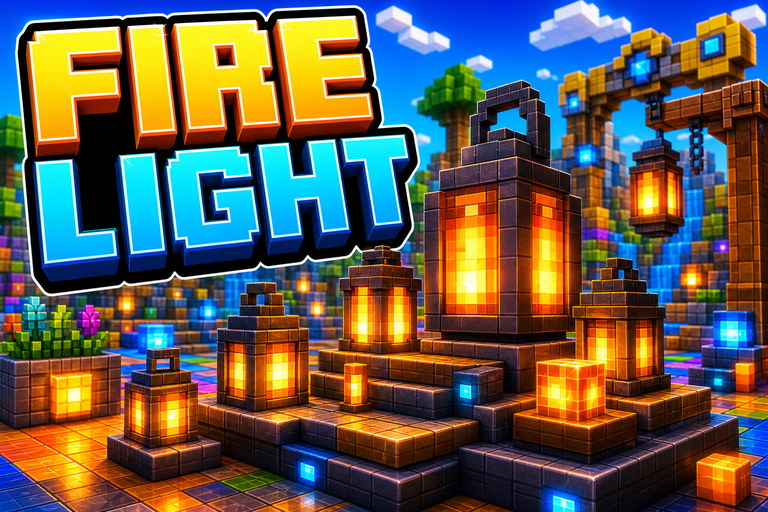 Newb X Firelight Shader preview for Minecraft Bedrock
