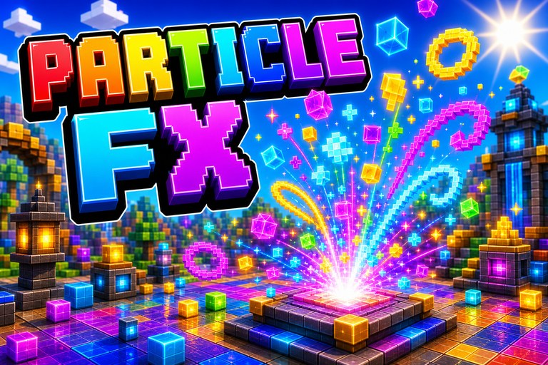 Particles Particle v1.0.0 Addon preview for Minecraft Bedrock